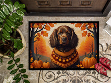 Load image into Gallery viewer, Boykin Spaniel Fall Doormat -  18x27 Decorative Floor Mat – Indoor/Outdoor Rug