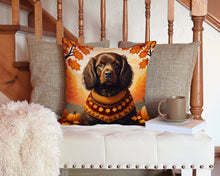 Load image into Gallery viewer, Boykin Spaniel Fall Throw Pillow - 14x14 Decorative Pillow – Art for Your Home &amp; Patio