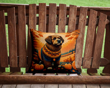 Load image into Gallery viewer, Briard Fall Throw Pillow - 14x14 Decorative Pillow – Art for Your Home &amp; Patio