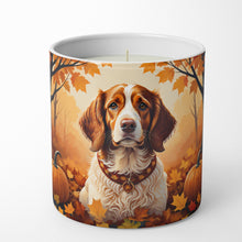 Load image into Gallery viewer, Brittany Spaniel Fall Decorative Soy Candle