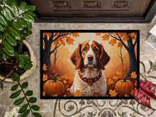 Load image into Gallery viewer, Brittany Spaniel Fall Doormat -  18x27 Decorative Floor Mat – Indoor/Outdoor Rug