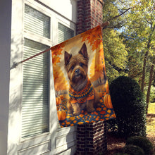 Load image into Gallery viewer, Cairn Terrier Fall House Flag
