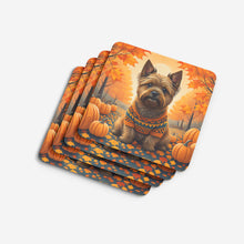 Load image into Gallery viewer, Cairn Terrier Fall Foam Coaster
