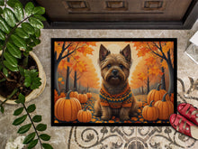 Load image into Gallery viewer, Cairn Terrier Fall Doormat - 24x36 Decorative Floor Mat – Indoor/Outdoor Rug with Artistic Flair