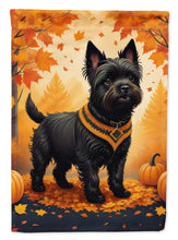 Load image into Gallery viewer, Black Cairn Terrier Fall House Flag