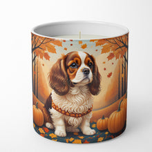Load image into Gallery viewer, Cavalier Spaniel Fall Decorative Soy Candle