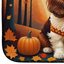 Load image into Gallery viewer, Cavalier Spaniel Fall Dish Drying Mat