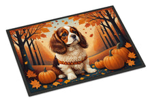 Load image into Gallery viewer, Cavalier Spaniel Fall Doormat -  18x27 Decorative Floor Mat – Indoor/Outdoor Rug