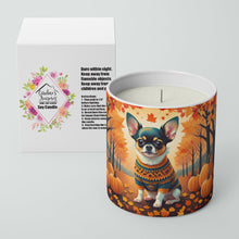 Load image into Gallery viewer, Tricolor Chihuahua Fall Decorative Soy Candle
