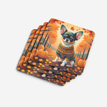 Load image into Gallery viewer, Tricolor Chihuahua Fall Foam Coaster