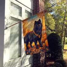 Load image into Gallery viewer, Black Chow Chow Fall House Flag