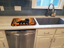 Load image into Gallery viewer, Black Chow Chow Fall Dish Drying Mat