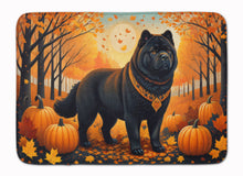 Load image into Gallery viewer, Black Chow Chow Fall Memory Foam Kitchen Mat