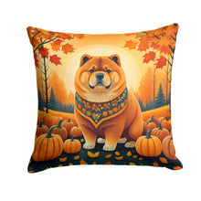 Load image into Gallery viewer, Chow Chow Fall Throw Pillow - 14x14 Decorative Pillow – Art for Your Home &amp; Patio