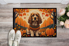 Load image into Gallery viewer, Cocker Spaniel Fall Doormat -  18x27 Decorative Floor Mat – Indoor/Outdoor Rug