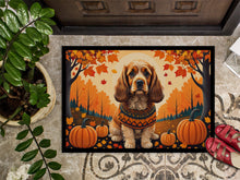 Load image into Gallery viewer, Cocker Spaniel Fall Doormat -  18x27 Decorative Floor Mat – Indoor/Outdoor Rug