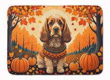 Load image into Gallery viewer, Cocker Spaniel Fall Memory Foam Kitchen Mat
