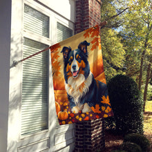 Load image into Gallery viewer, Collie Fall House Flag