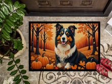 Load image into Gallery viewer, Collie Fall Doormat -  18x27 Decorative Floor Mat – Indoor/Outdoor Rug
