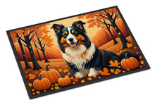 Load image into Gallery viewer, Collie Fall Doormat -  18x27 Decorative Floor Mat – Indoor/Outdoor Rug