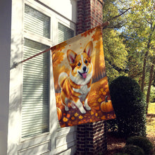 Load image into Gallery viewer, Corgi Fall House Flag