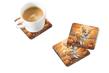 Load image into Gallery viewer, Corgi Fall Foam Coaster