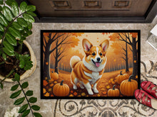 Load image into Gallery viewer, Corgi Fall Doormat -  18x27 Decorative Floor Mat – Indoor/Outdoor Rug