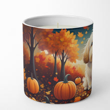 Load image into Gallery viewer, Coton De Tulear Fall Decorative Soy Candle