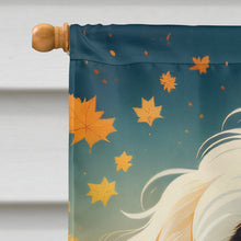 Load image into Gallery viewer, Coton De Tulear Fall House Flag