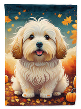 Load image into Gallery viewer, Coton De Tulear Fall House Flag