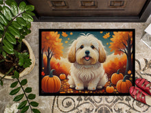 Load image into Gallery viewer, Coton De Tulear Fall Doormat - 24x36 Decorative Floor Mat – Indoor/Outdoor Rug with Artistic Flair