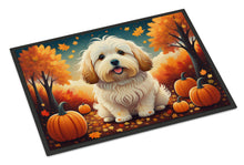 Load image into Gallery viewer, Coton De Tulear Fall Doormat - 24x36 Decorative Floor Mat – Indoor/Outdoor Rug with Artistic Flair
