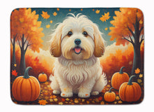 Load image into Gallery viewer, Coton De Tulear Fall Memory Foam Kitchen Mat