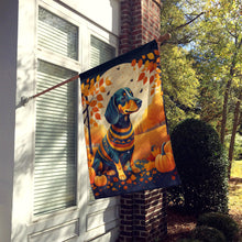 Load image into Gallery viewer, Dachshund Fall House Flag