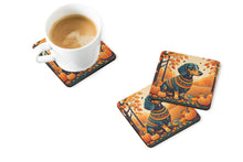 Load image into Gallery viewer, Dachshund Fall Foam Coaster