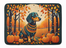 Load image into Gallery viewer, Dachshund Fall Memory Foam Kitchen Mat
