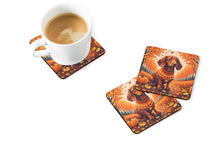 Load image into Gallery viewer, Dachshund Fall Foam Coaster
