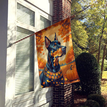 Load image into Gallery viewer, Doberman Pinscher Fall House Flag