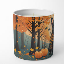 Load image into Gallery viewer, Black French Bulldog Fall Decorative Soy Candle