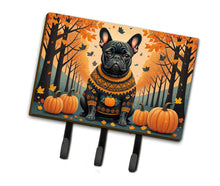 Load image into Gallery viewer, Black French Bulldog Fall Leash or Key Holder