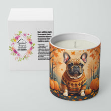 Load image into Gallery viewer, Fawn French Bulldog Fall Decorative Soy Candle