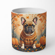 Load image into Gallery viewer, Fawn French Bulldog Fall Decorative Soy Candle