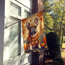 Load image into Gallery viewer, Fawn French Bulldog Fall House Flag
