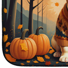 Load image into Gallery viewer, Fawn French Bulldog Fall Dish Drying Mat