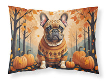 Load image into Gallery viewer, Fawn French Bulldog Fall Fabric Standard Pillowcase – Artistic Decorative Front, White Back