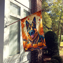 Load image into Gallery viewer, German Shepherd Fall House Flag