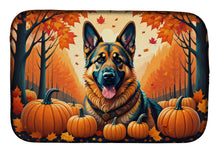 Load image into Gallery viewer, German Shepherd Fall Dish Drying Mat