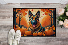 Load image into Gallery viewer, German Shepherd Fall Doormat - 24x36 Decorative Floor Mat – Indoor/Outdoor Rug with Artistic Flair