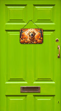 Load image into Gallery viewer, Golden Retriever Fall Wall or Door Hanging Prints