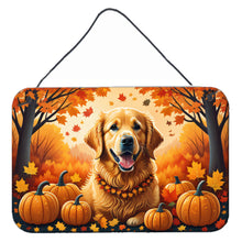 Load image into Gallery viewer, Golden Retriever Fall Wall or Door Hanging Prints